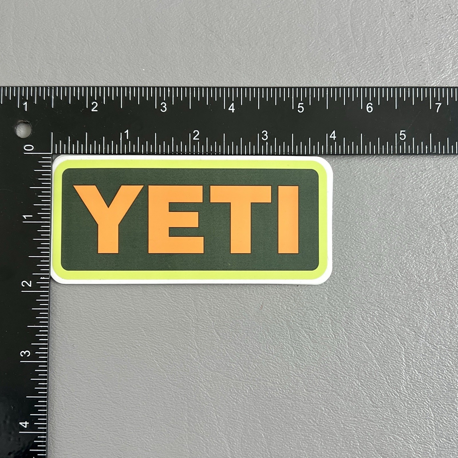 Lot Of 5 New Authentic YETI Logo 2”x4” Sticker Decals Assorted Colors