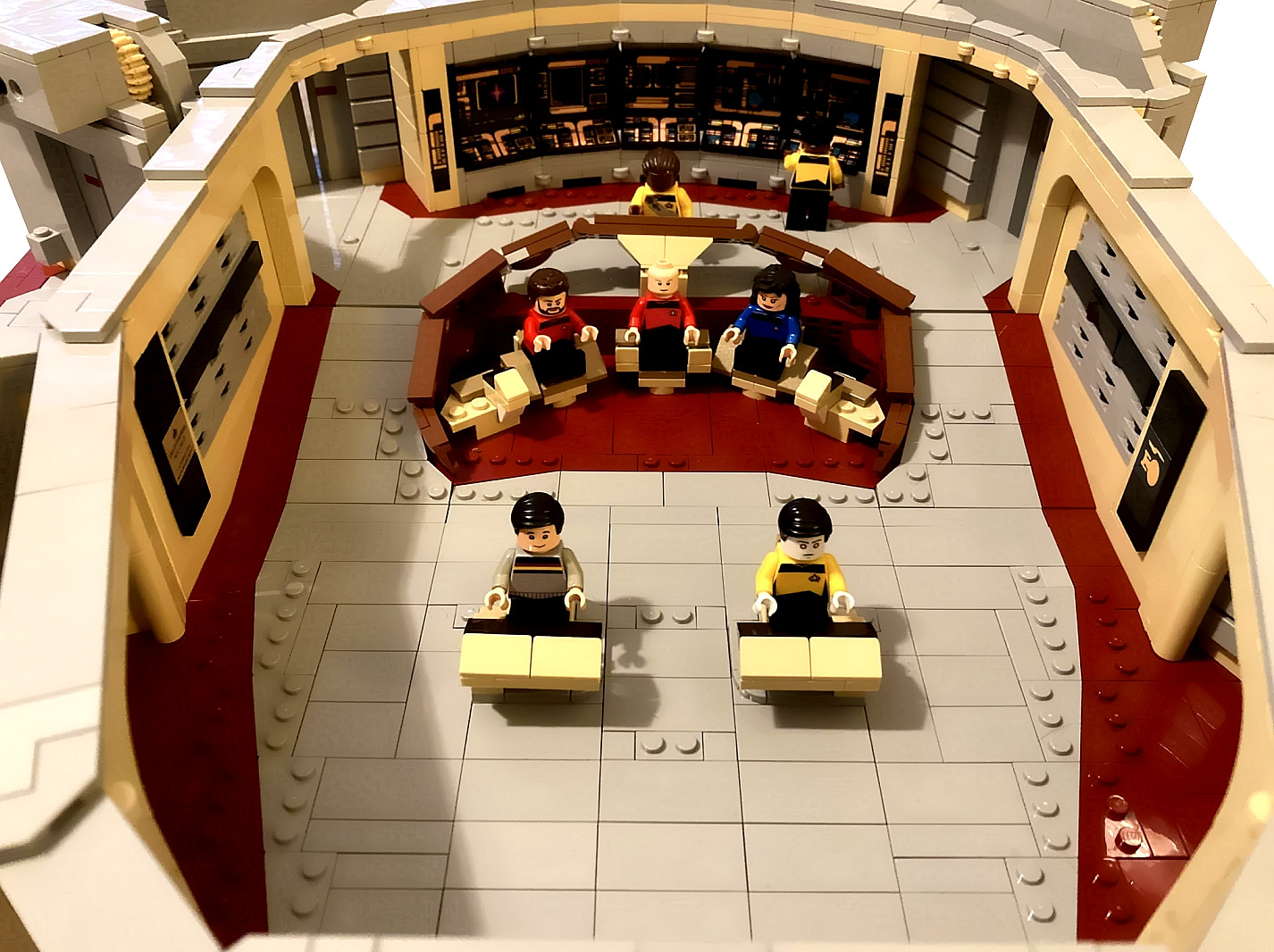 Star Trek Stickers NCC-1701 Enterprise-D Bridge, Borg, TOS & More! (Lego MOCs)