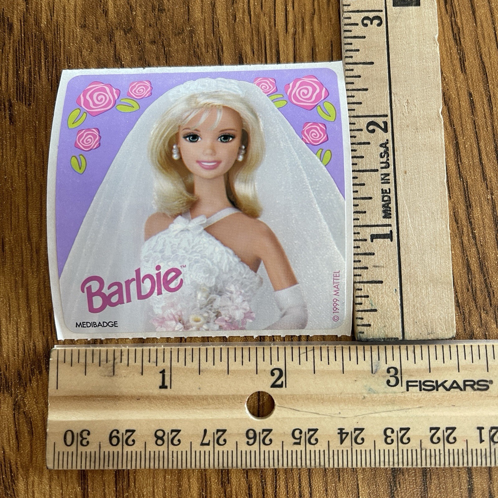 27 Barbie Stickers 1999 Mattel 2.5×2.5 Bridal Wedding Beautiful Bride VTG Lot