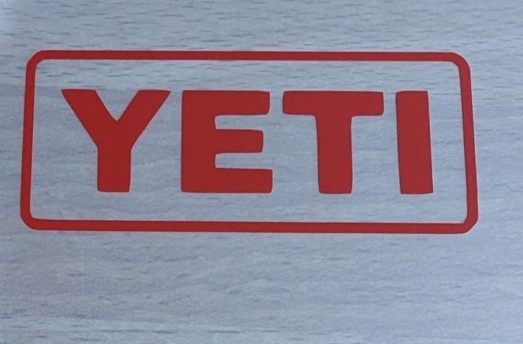 YETI vinyl decal