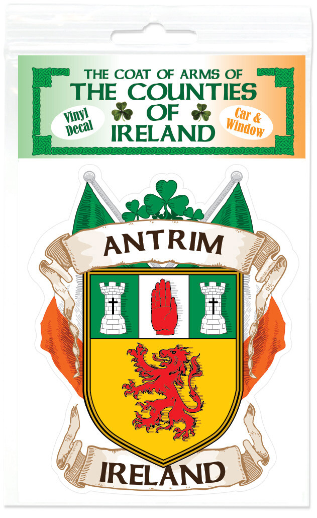 County Antrim Ireland Irish Decal Sticker
