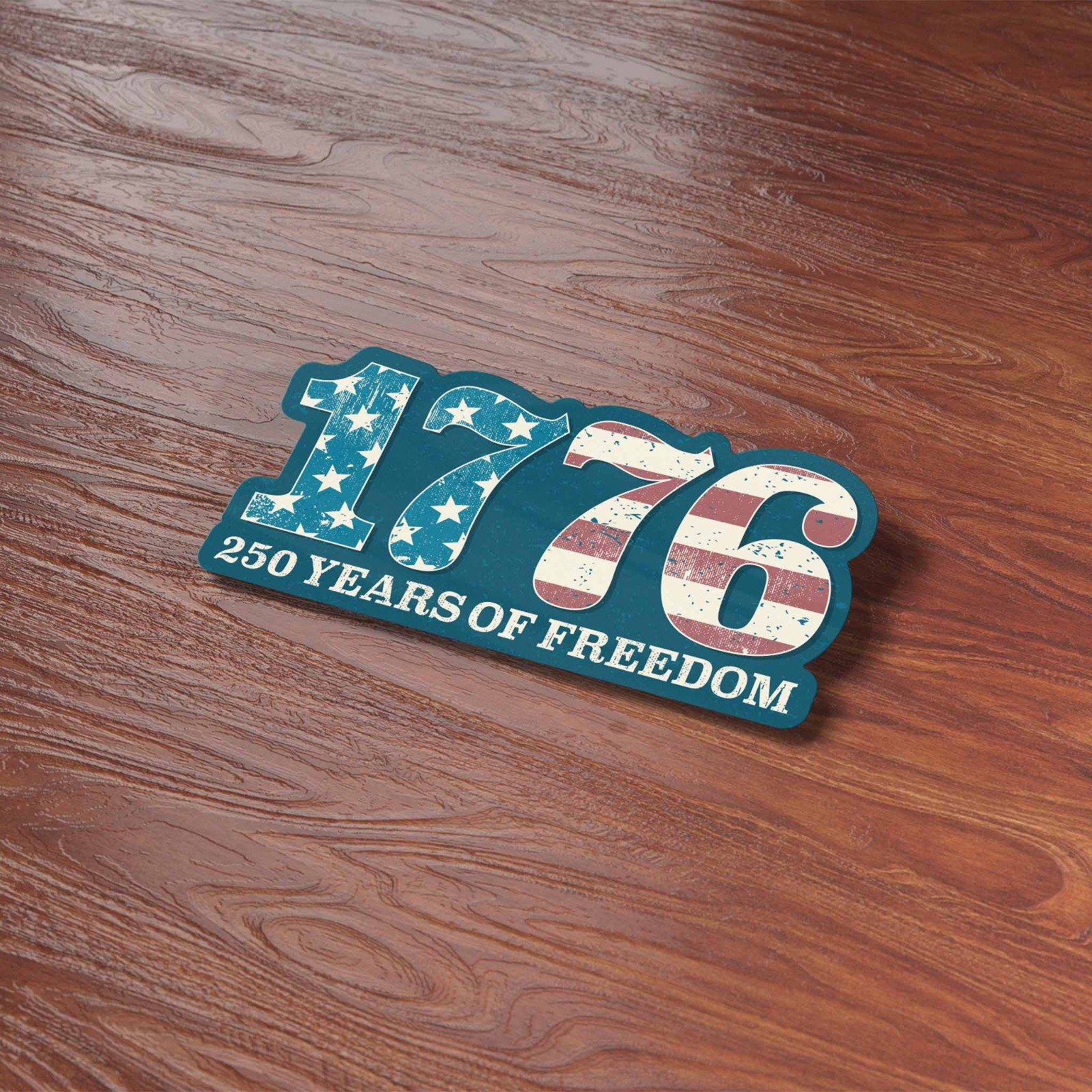 1776 America's 250th Anniversary Sticker – Cool 2026 Patriotic USA Decal