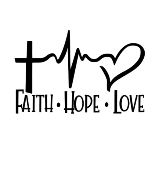 Faith Hope Love Vinyl Decal Sticker Car Truck Window Laptop Christian
