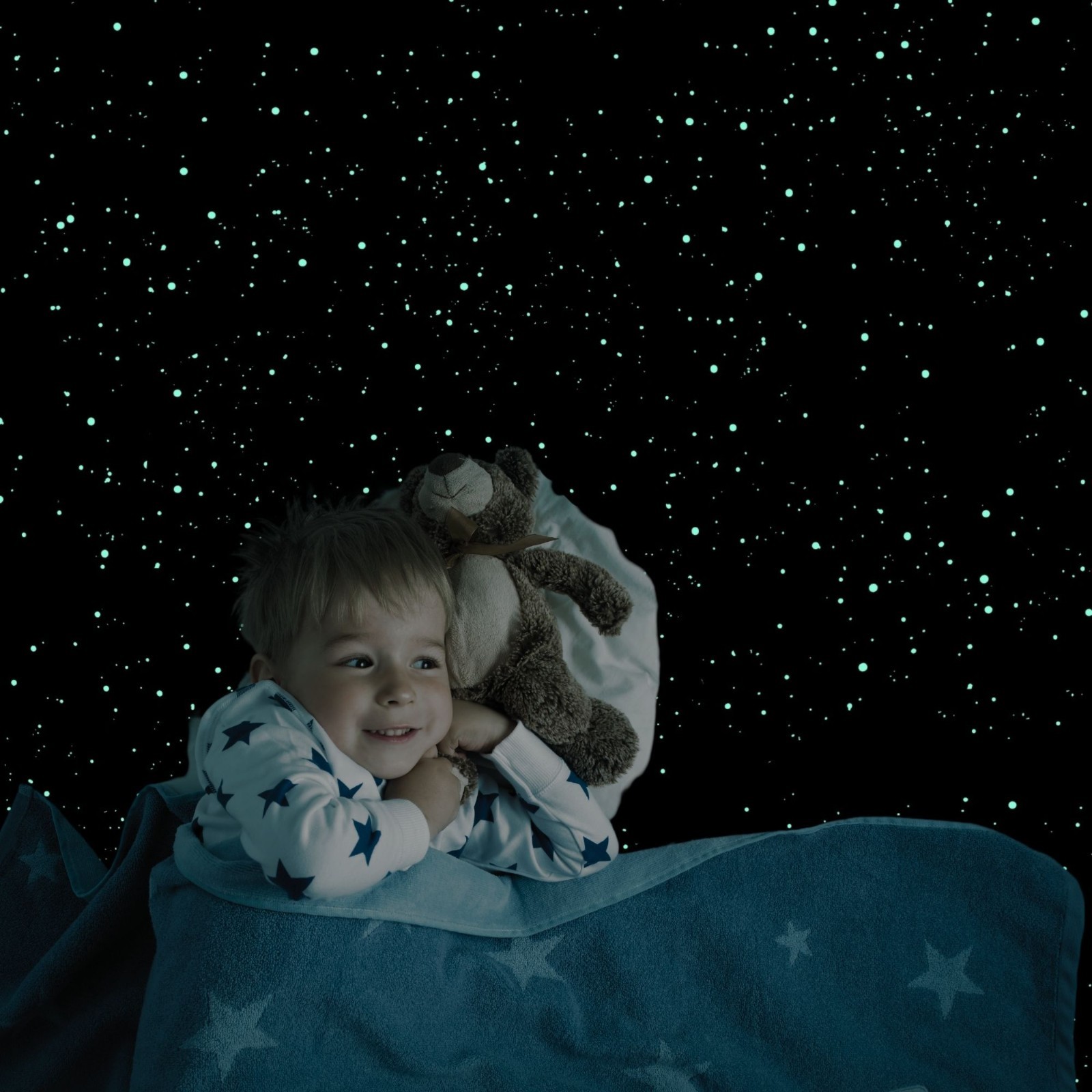 Glow in the Dark Star Kit – 5000+ DIY Realistic Ceiling Stars, NOT Stickers!