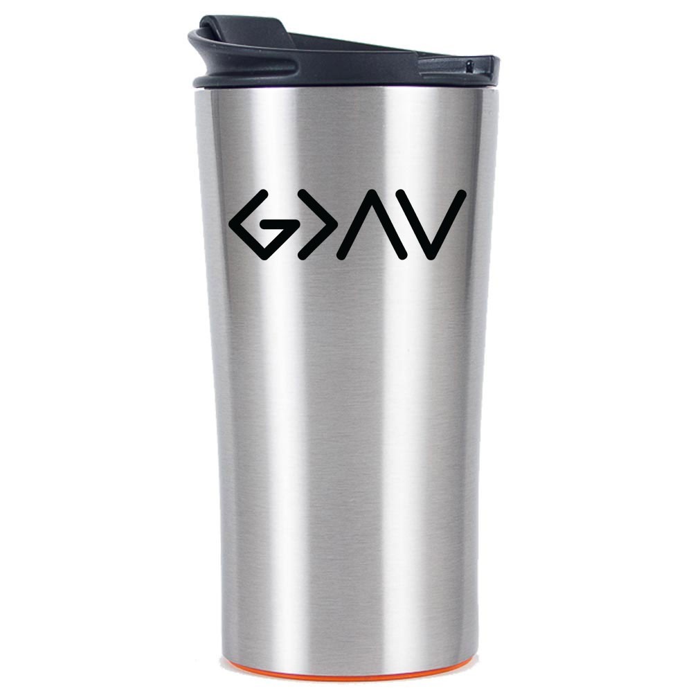 God is Greater than Highs and Lows Vinyl Die Cut Decal Sticker Christian Faith