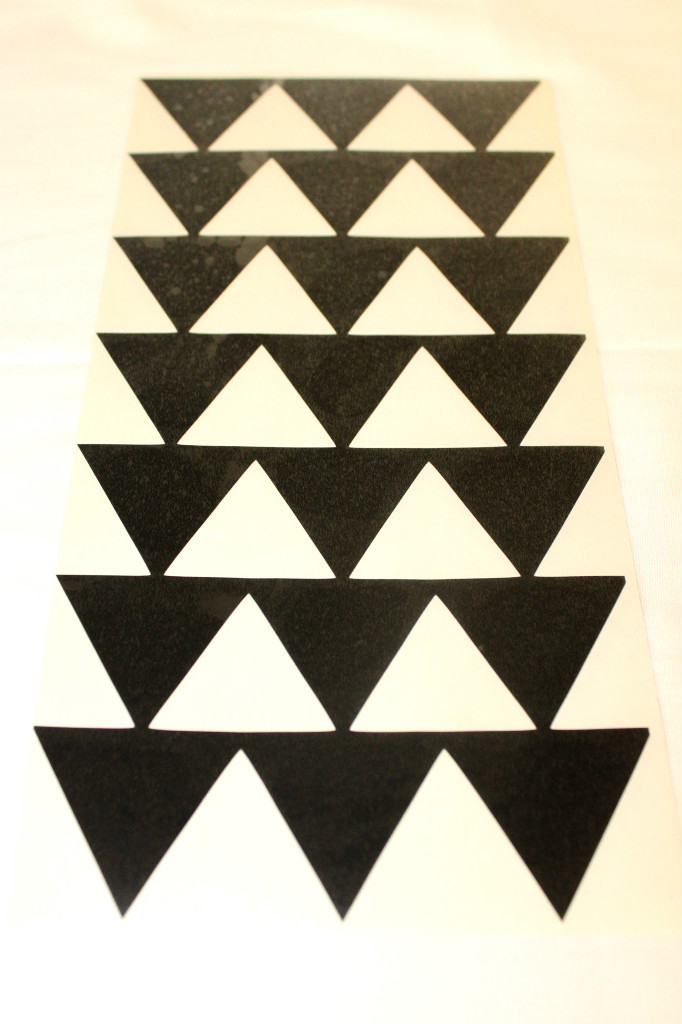 12" Black Hawaiian Design Tribal Triangle Arrows Vinyl Car Window Decal Sticker