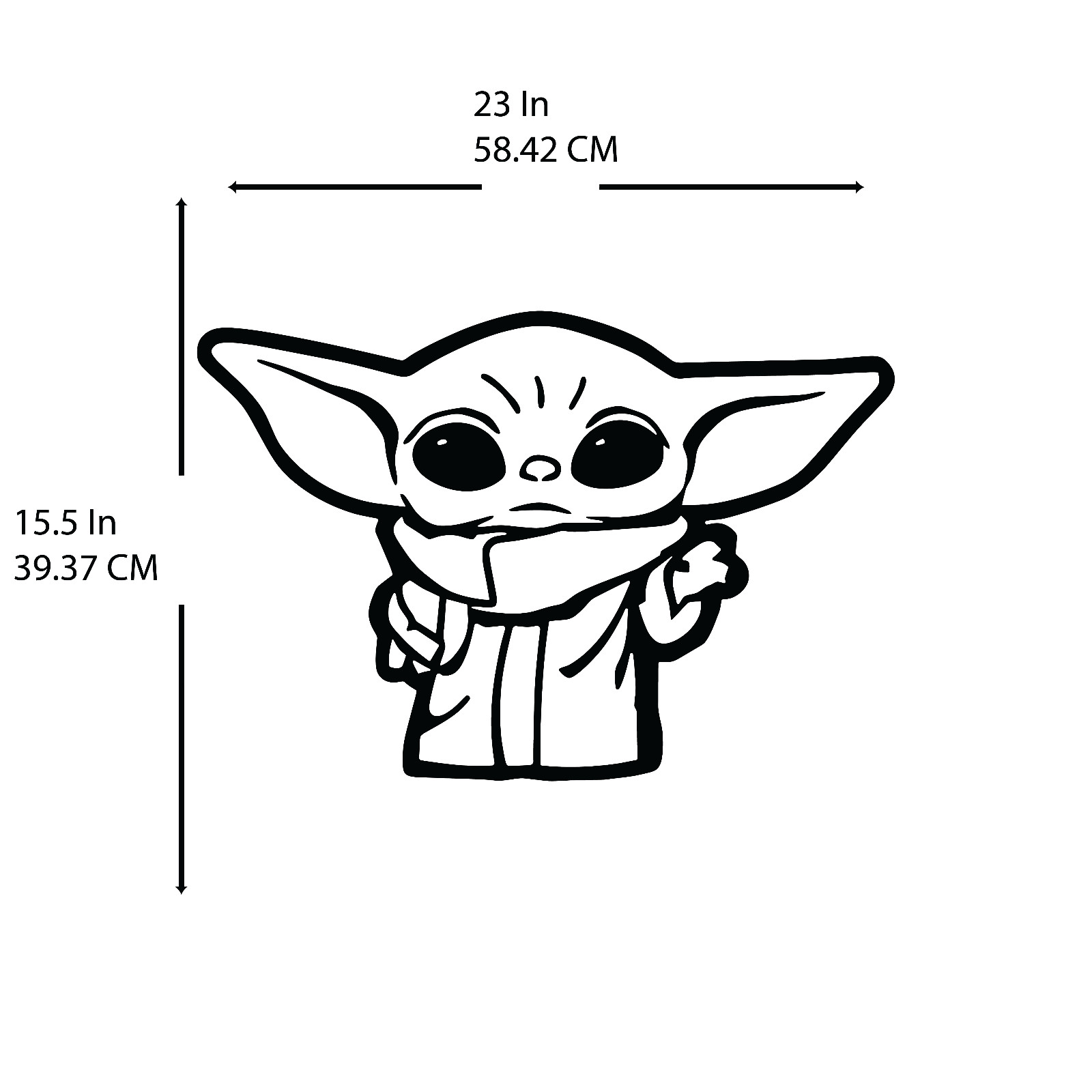 Interior Removable Wall Decals Star Wars Jedi Empire Vader X wing Yoda Tie Fight