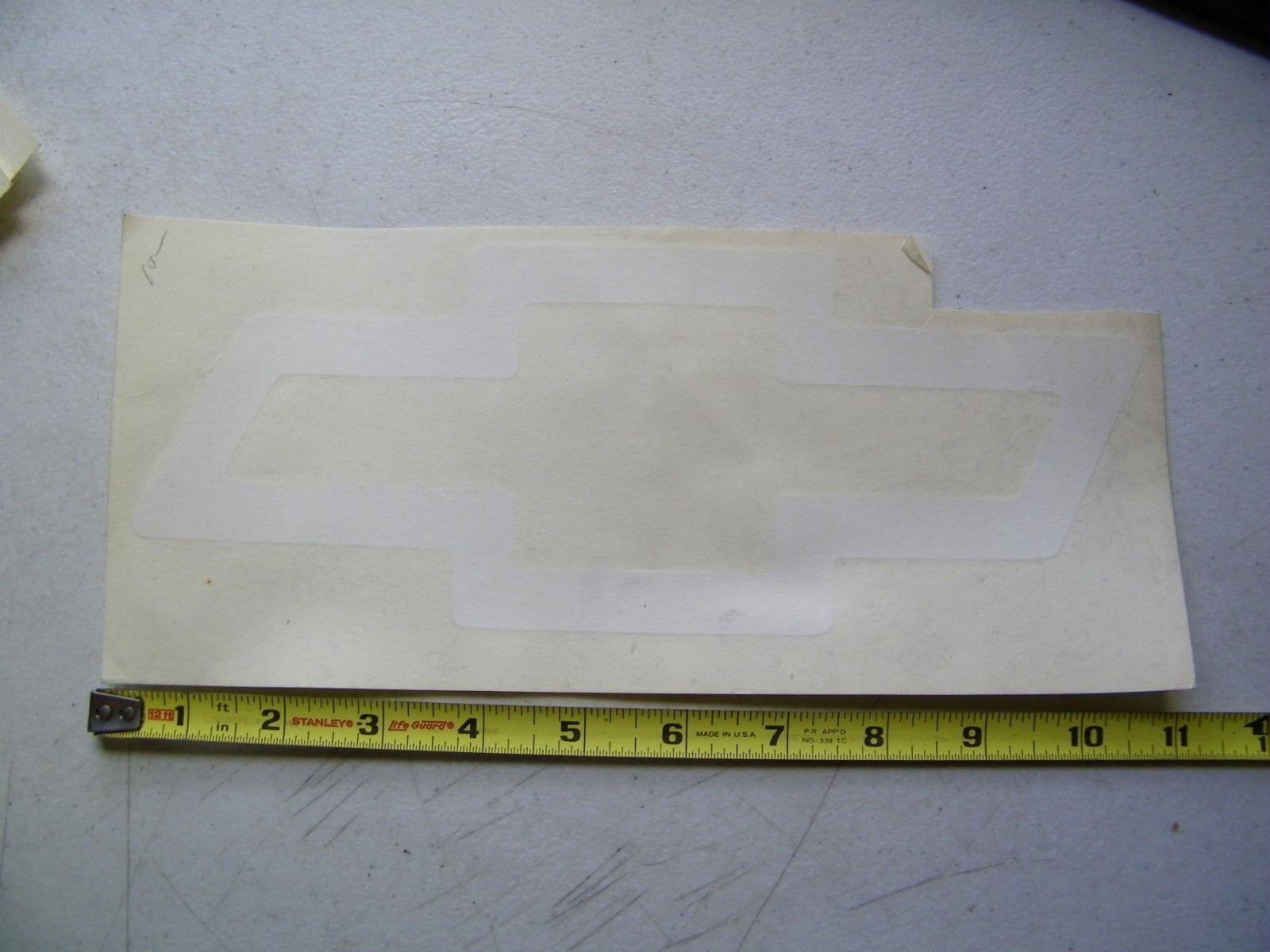 3 Chevy Bowties Chevrolet – Vinyl Decal Sticker – White In Color