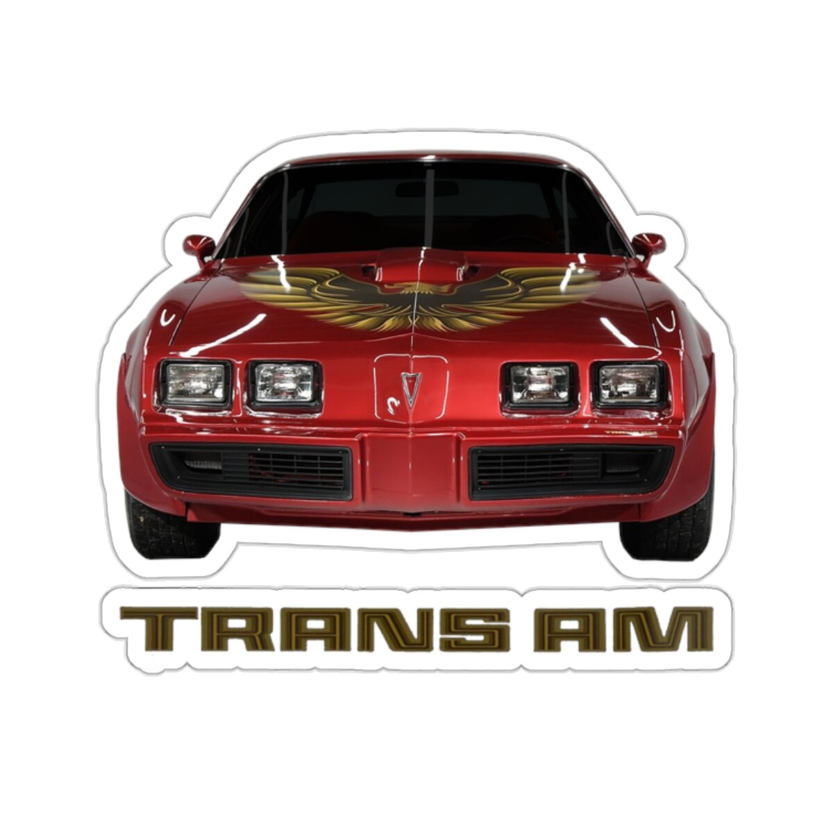 1979 1980 1981 Firebird TRANS AM Kiss-Cut Stickers