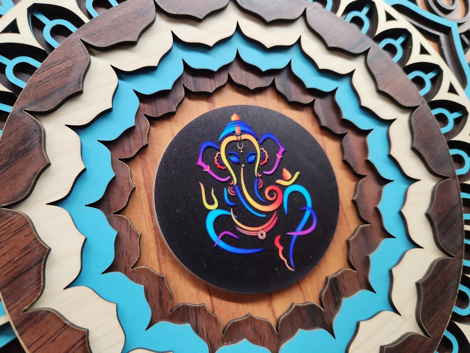 Mandala Is Hidu Decorative Art Representing The Harmony Of The Universe (Unique)
