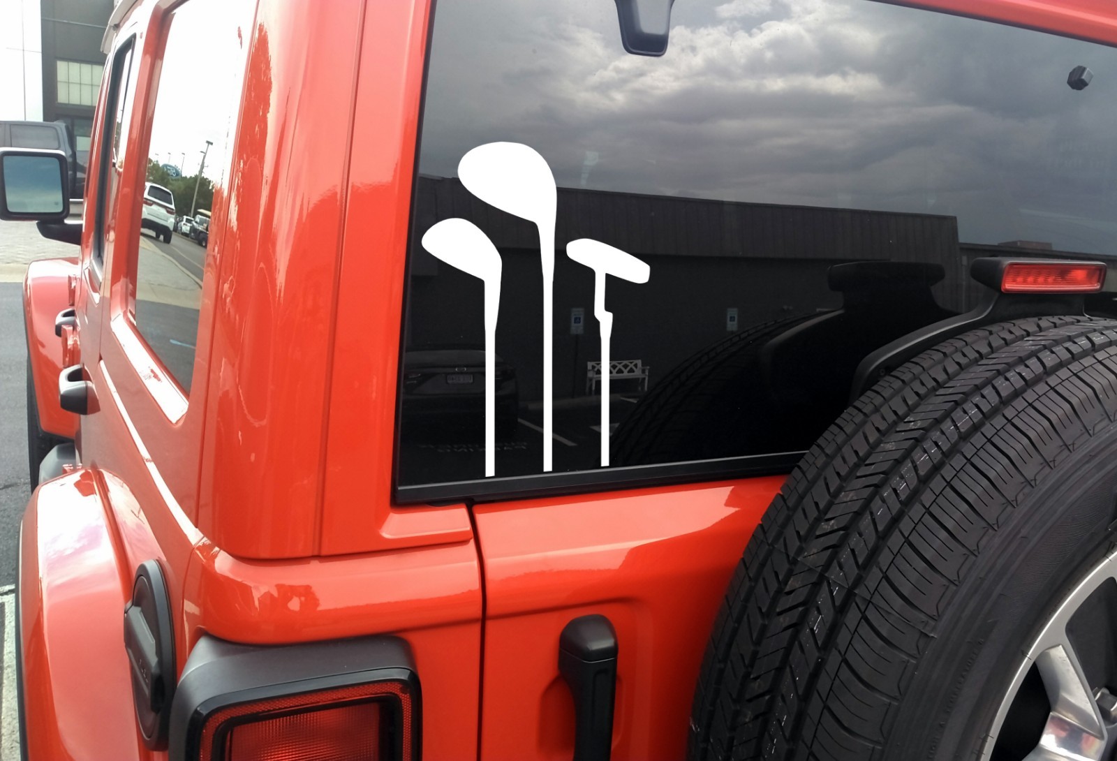 Golf Clubs Putter Driver Iron Sticker Decal Waterproof Vinyl