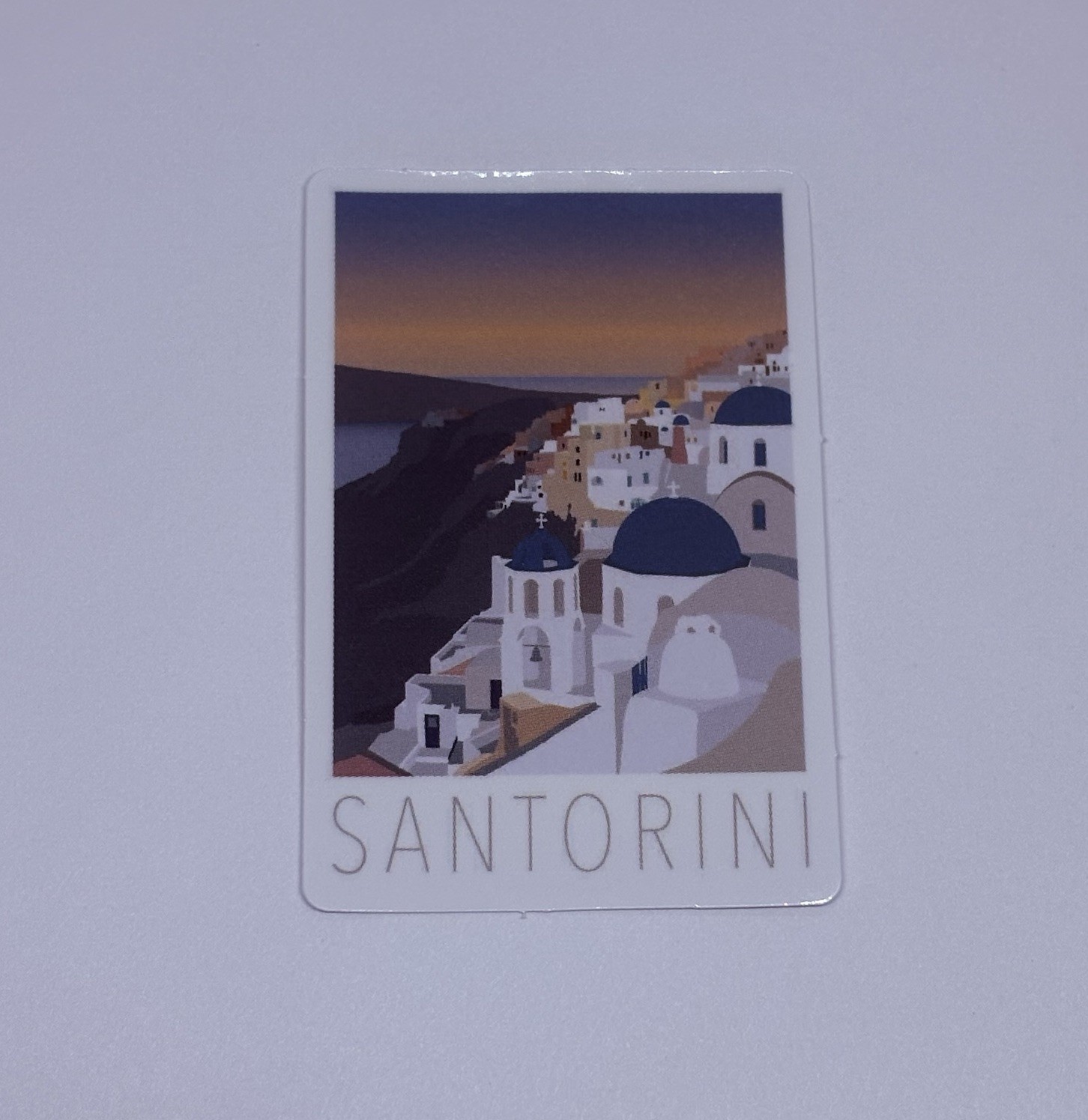 Santorini Greece Sticker Travel City Art Decal Vinyl Country Souvenir Tc9