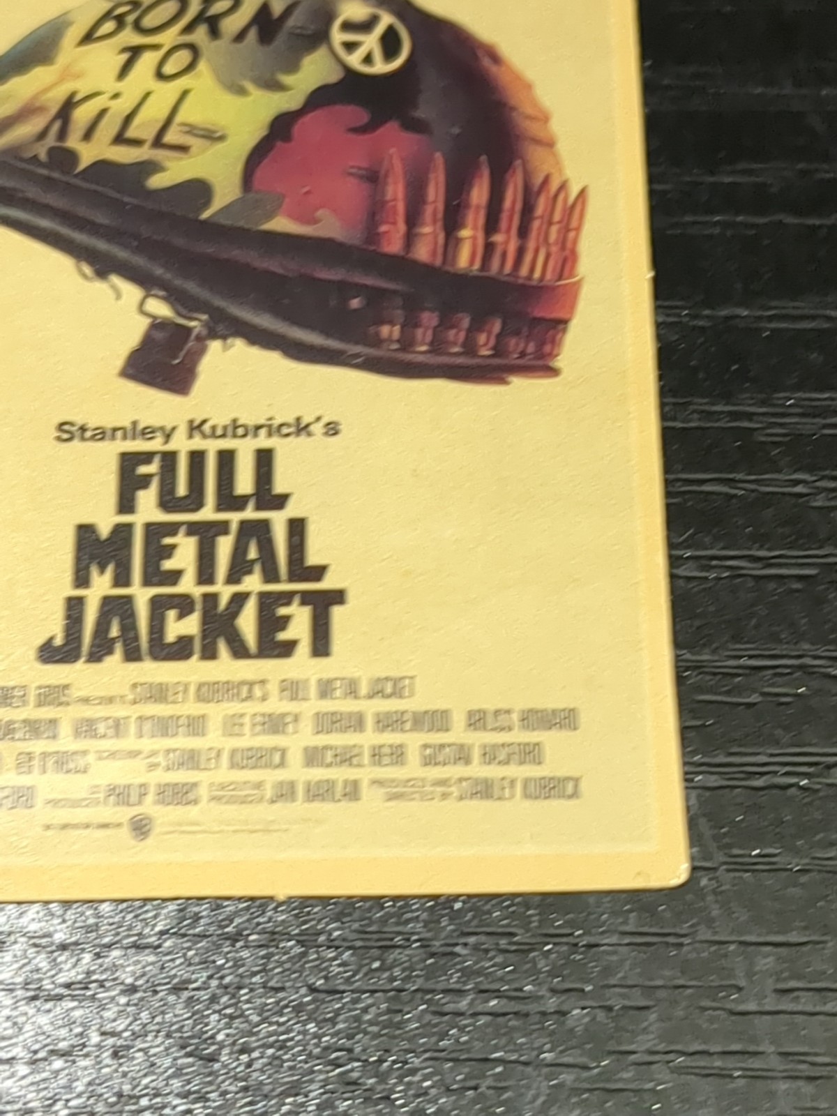 Sticker Full Metal Jacket 1987 Stanley Kubrick RARE Poster Artwork Philip Castle