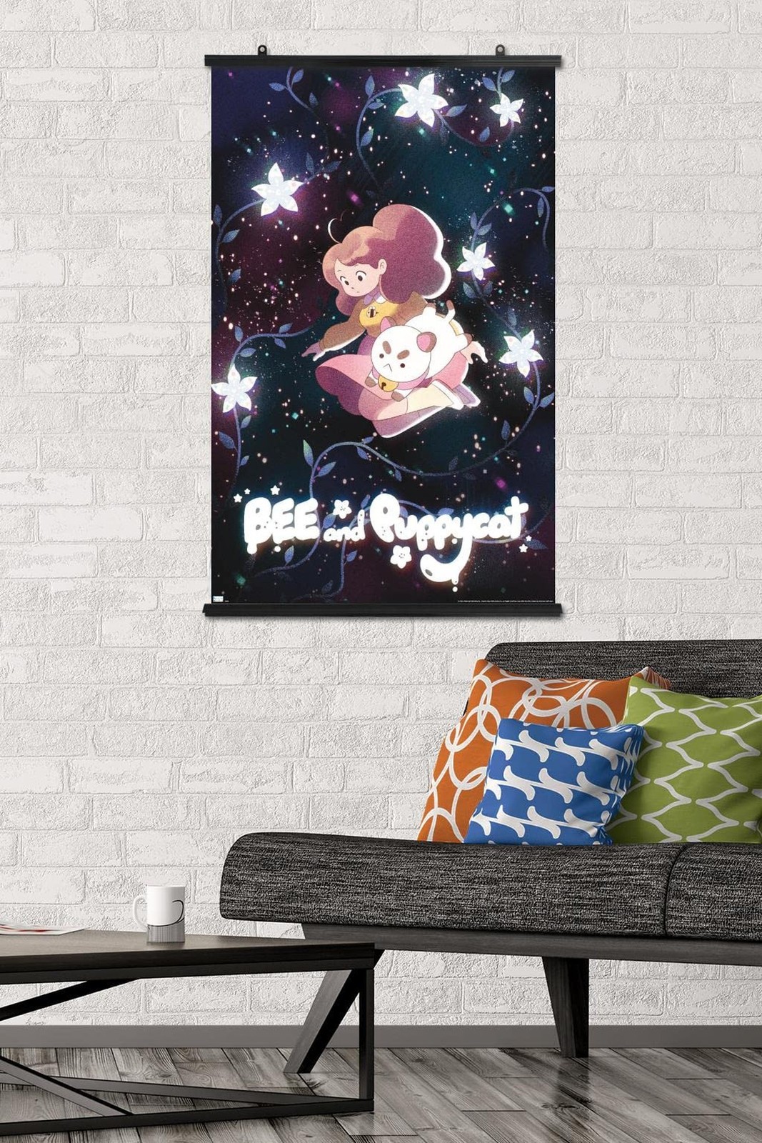 Trends International Bee And Puppycat – Space Flowers Key Art Wall Poster, 34…