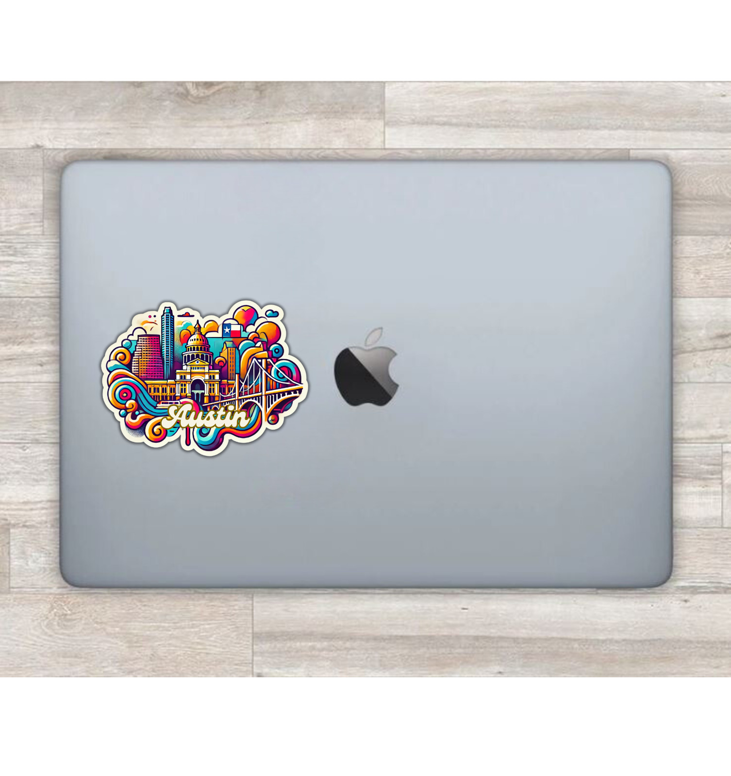 Austin Texas Fridge Magnet or Laptop Sticker