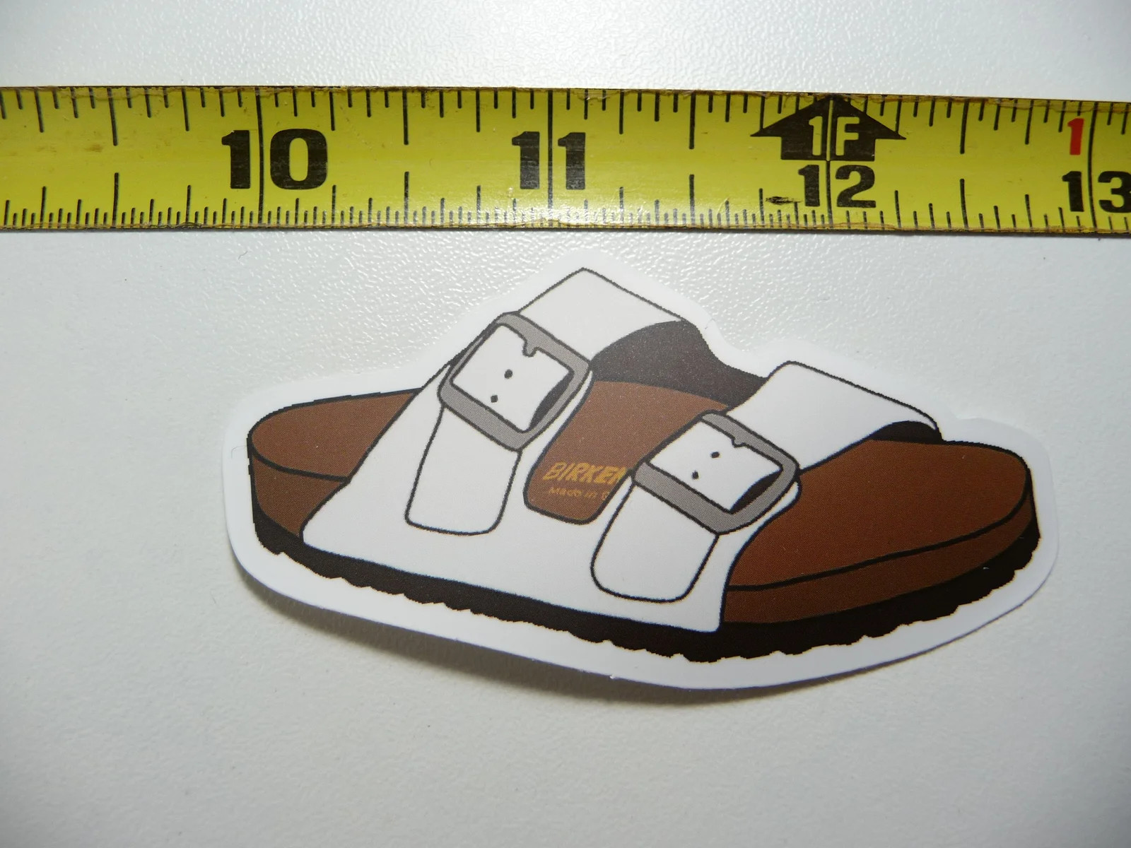 OUTDOOR SANDAL SMALL STICKER DECAL HIKING CAMPING WOODS NATURE HIKE