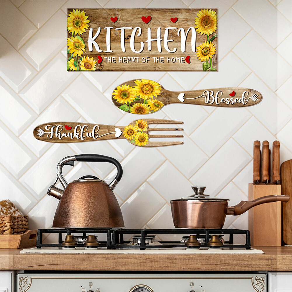 Restaurant Kitchen Wall Stickers DIY Home Decoration Stickers for Bedroom Study