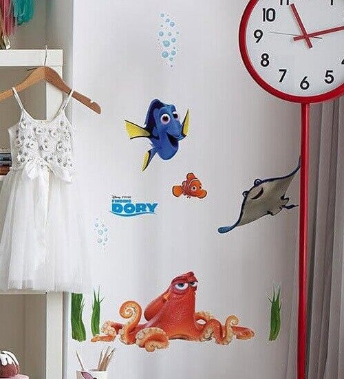 Nemo Wall stickers set Furniture decals set Disney Dory and Friends 50×70 cm