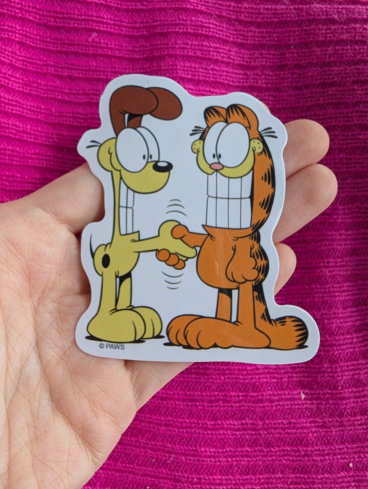 STICKER, Garfield, Sassy cat, Odis, Cartoon, Oddie