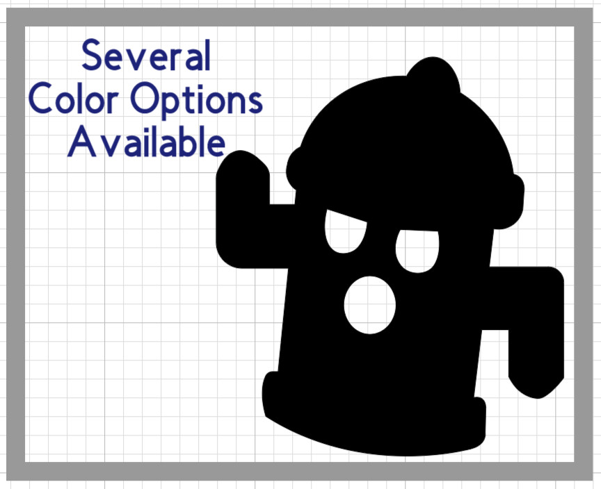 Animal Crossing Gyroid Decal, Sticker, Indoor, Outdoor, Car