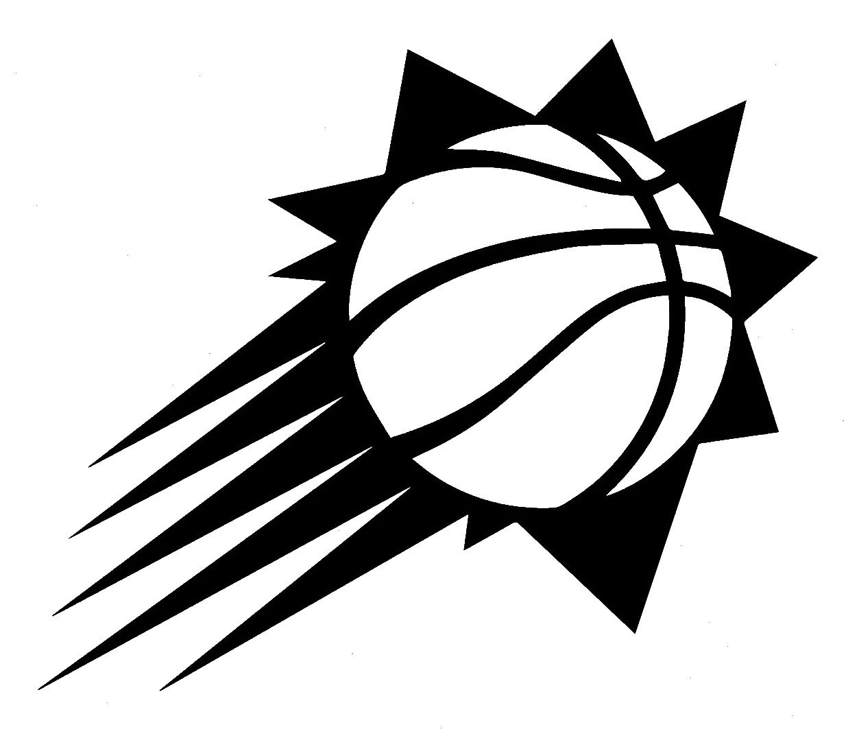 Vinyl Decal Car Truck Sticker Wall NBA Basketball – Phoenix Suns Logo v2