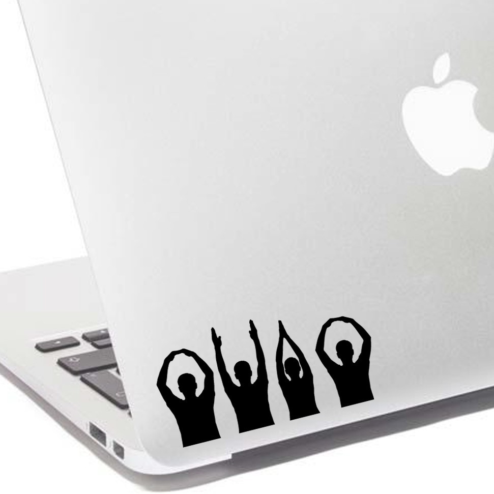 OHIO Arms Silhouette 6" Wide Decal Window, Laptop Sticker 28 Different Colors!