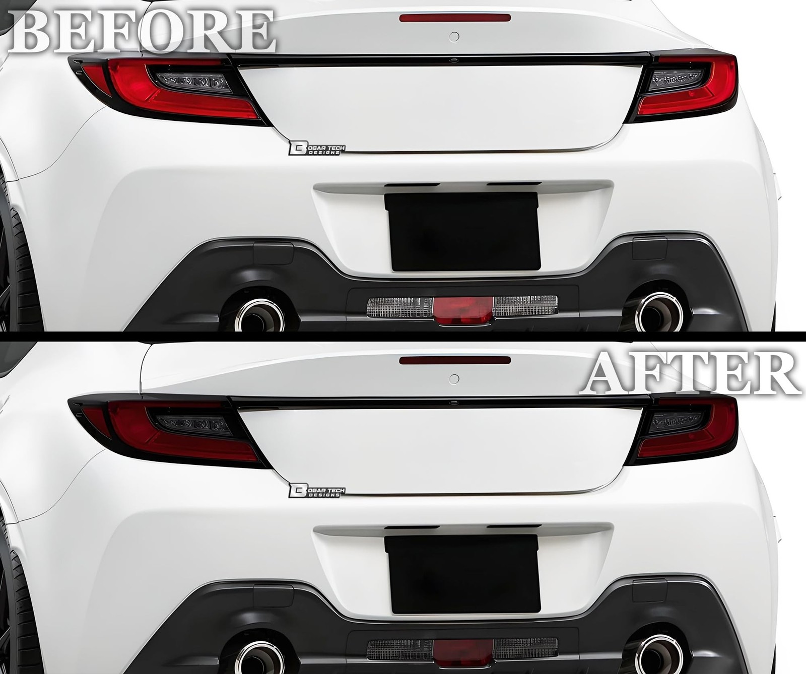 BOGAR TECH DESIGNS Full Headlight Taillight Reflector Sidemarker Tint Film Ki…