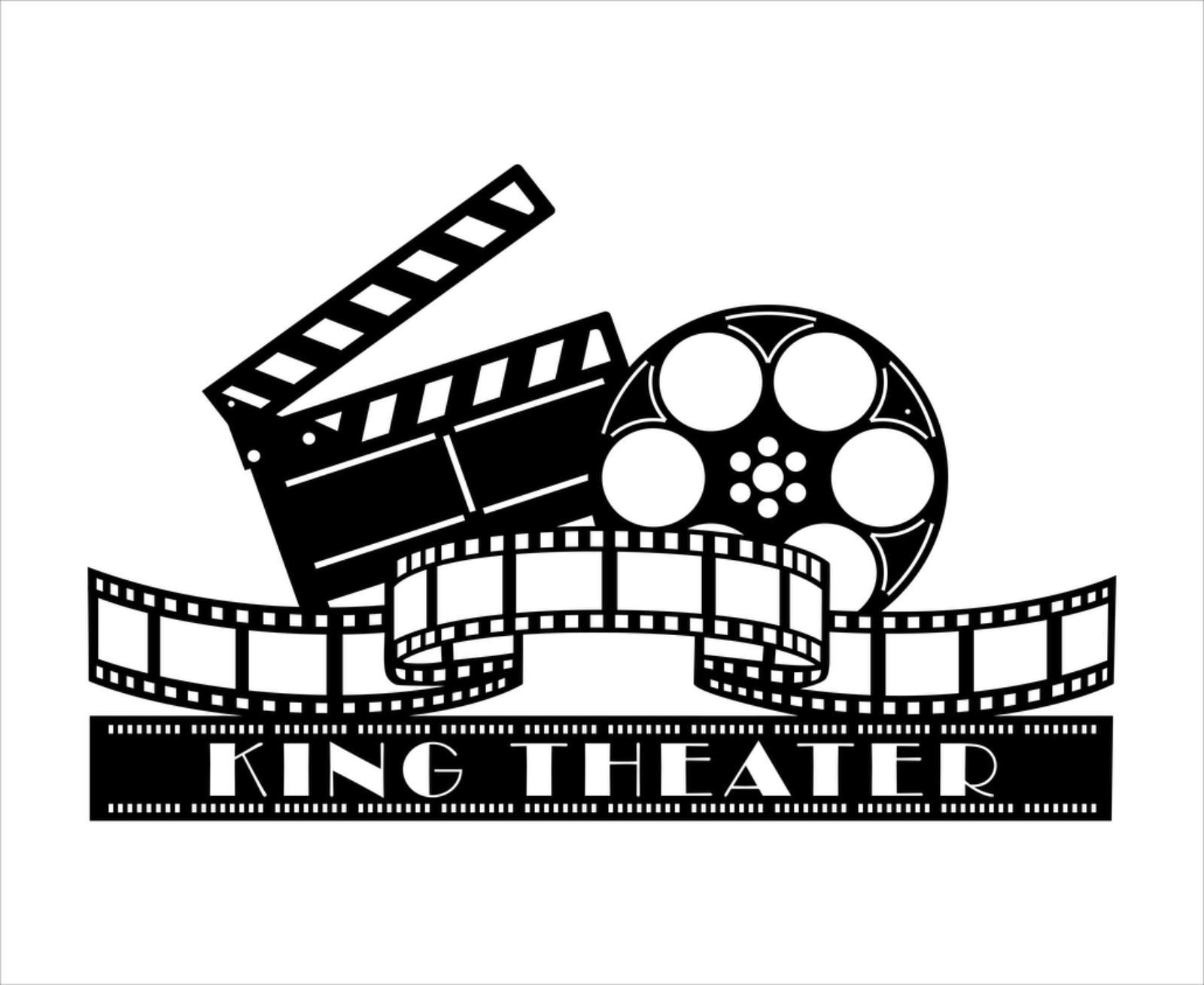 Interior Removable Cinema Movie Theater Wall Decals