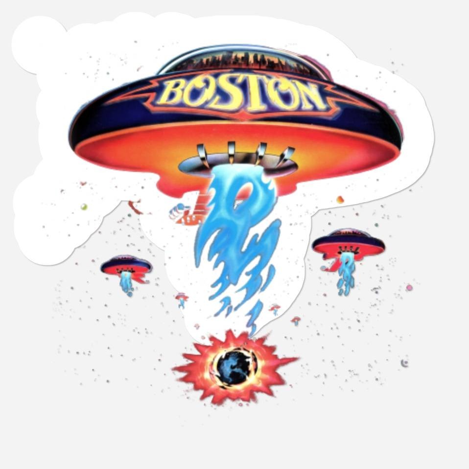 BOSTON (Band) Classic Rock * NEW* Sticker 3" x 3"