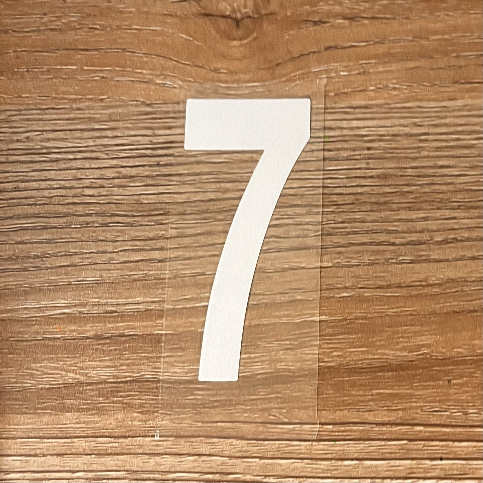 3" Reflective Mailbox Numbers Sticker Decal Die Cut Vinyl Waterproof – “7”