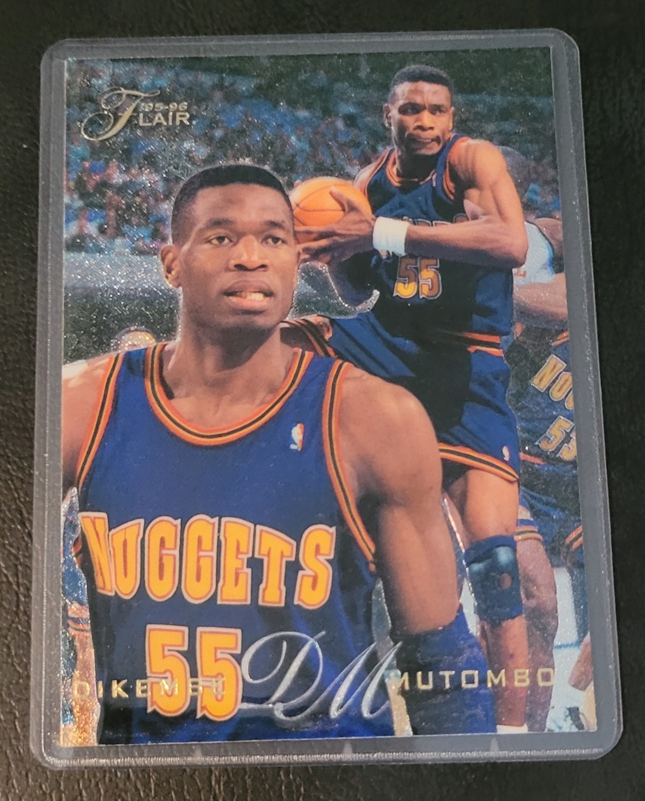 Dikembe Mutombo Basketball Card HOF Fridge/Locker/Cabinet Laminated Magnet