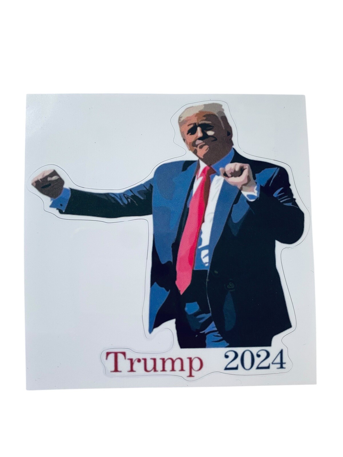 Dancing President Trump 2024 Election Winner Decal Sunproof & Waterproof 4”x 4”