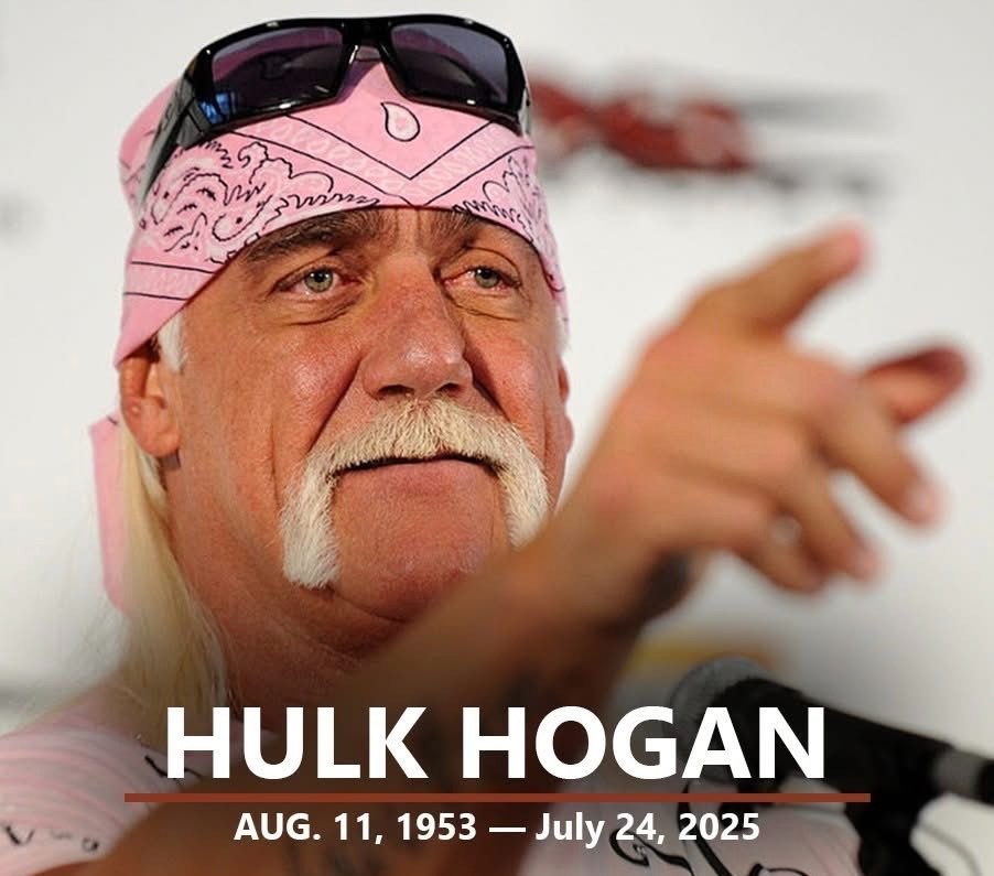 Hulk Hogan RIP Wrestling Champ Sticker Decal Laptop Wall Mirror Tumblr Locker