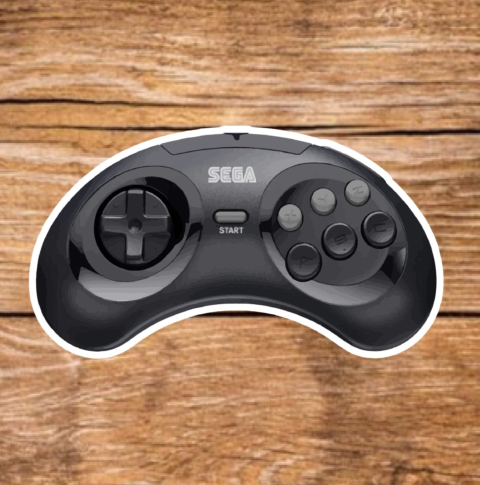 Game Controller – 2 Pages (20 Sticker Set) 3in, Waterproof, Glossy Finish.
