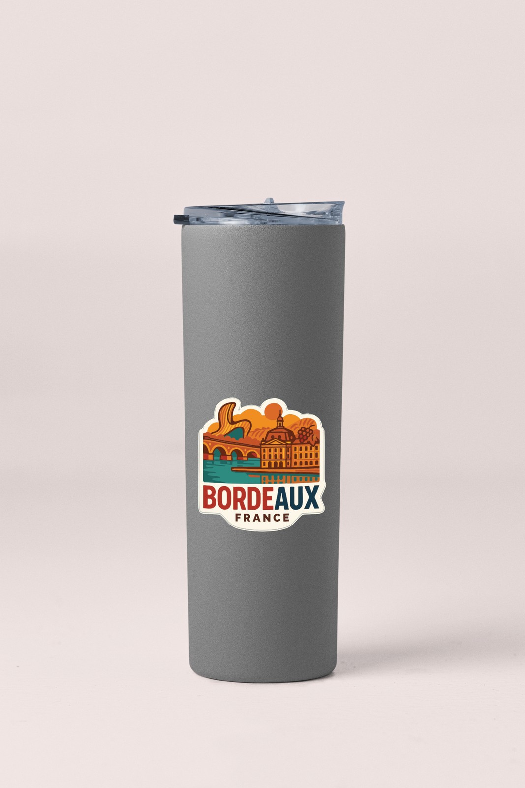 Bordeaux France Sticker Decal Vinyl Die-Cut City Skyline Landmark Design