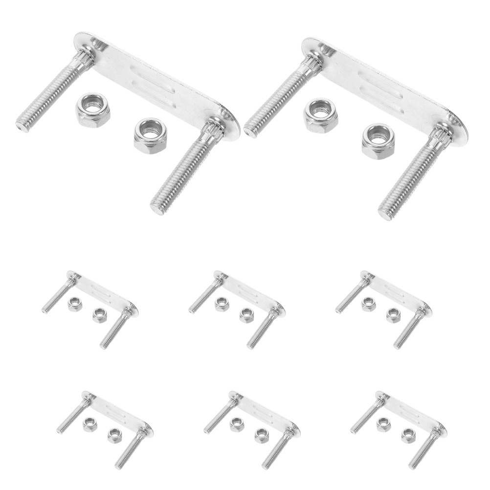 8 PCS Roller Skate Stand Plate Mounting Kit Drift Skates Base Part