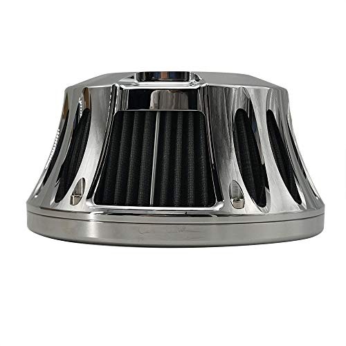 Air Cleaner Harley Filter Motorcycle Intake CNC Cut Kit for Fitment – B Chrome