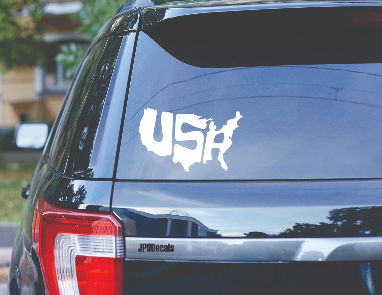 – USA – America Shaped Die Cut Vinyl Decal Graphic Transfer Sticker *35+ Colors*