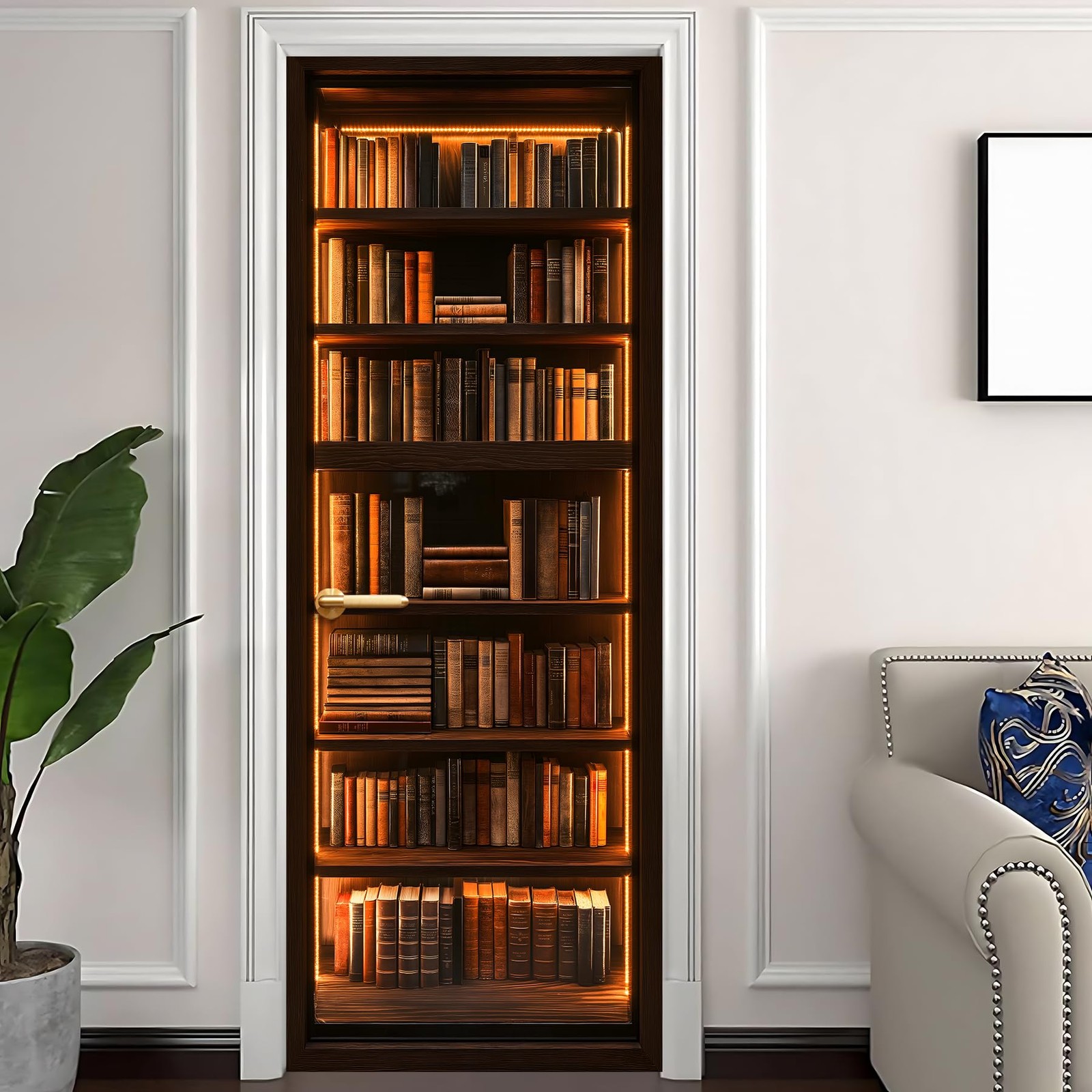 3D Door Decals Stickers Peel Stick Wall Murals Vinyl Wallpaper Self-Adhesive …