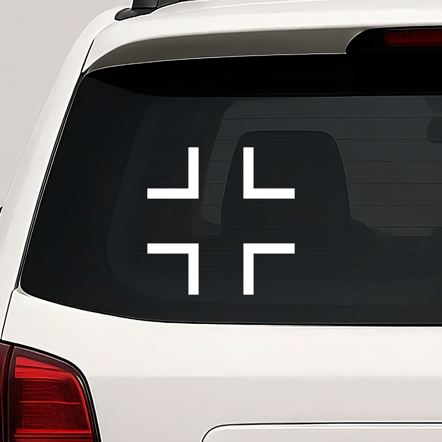 Bar Cross Vinyl Die Cut Decal Sticker – WW2 German Iron Motorcycle Biker Outlaw