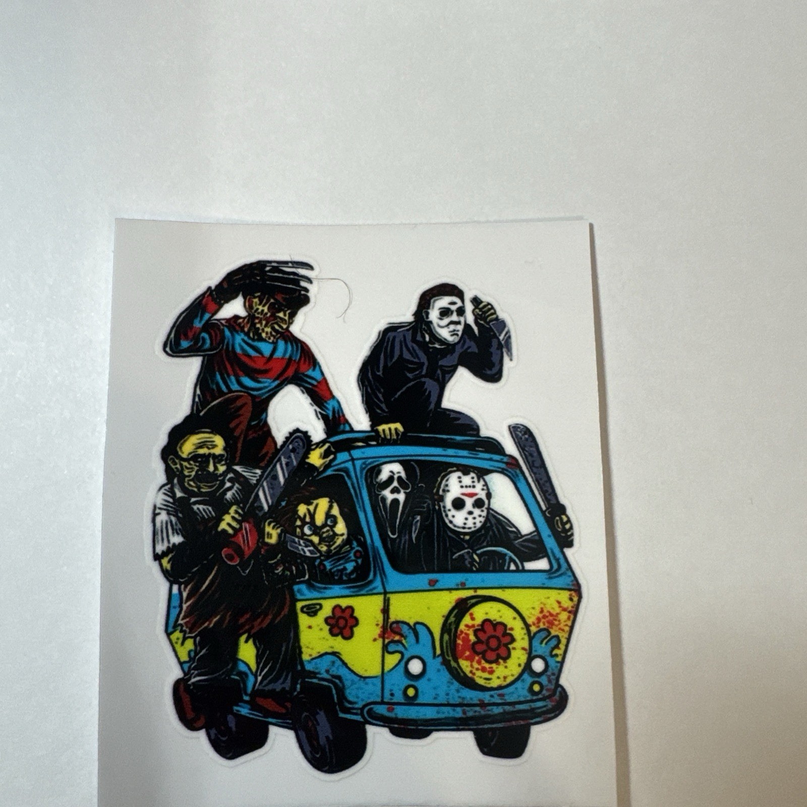 Scooby Horror Monsters Decal Sticker