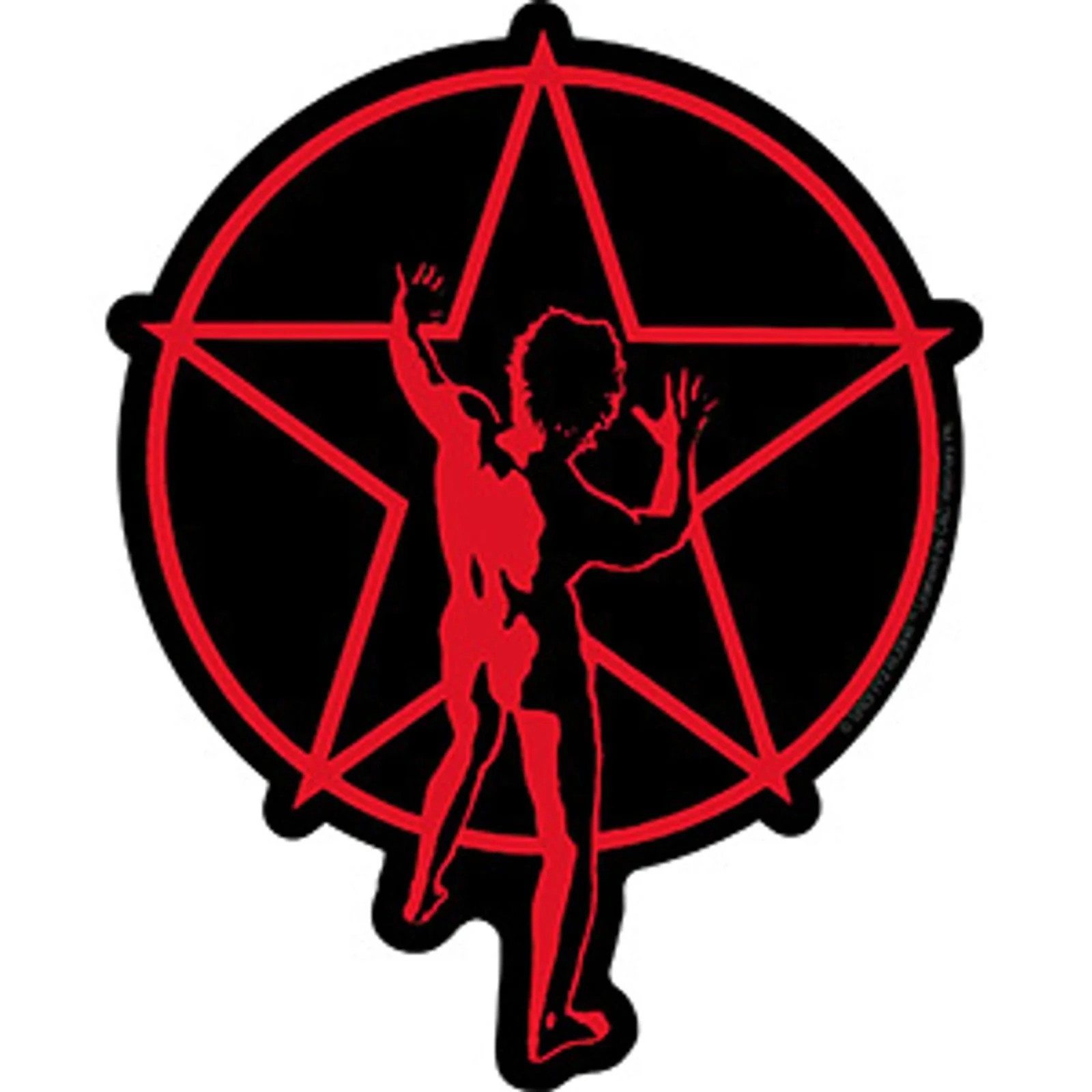 Rush sticker starman weatherproof bumper vinyl decal