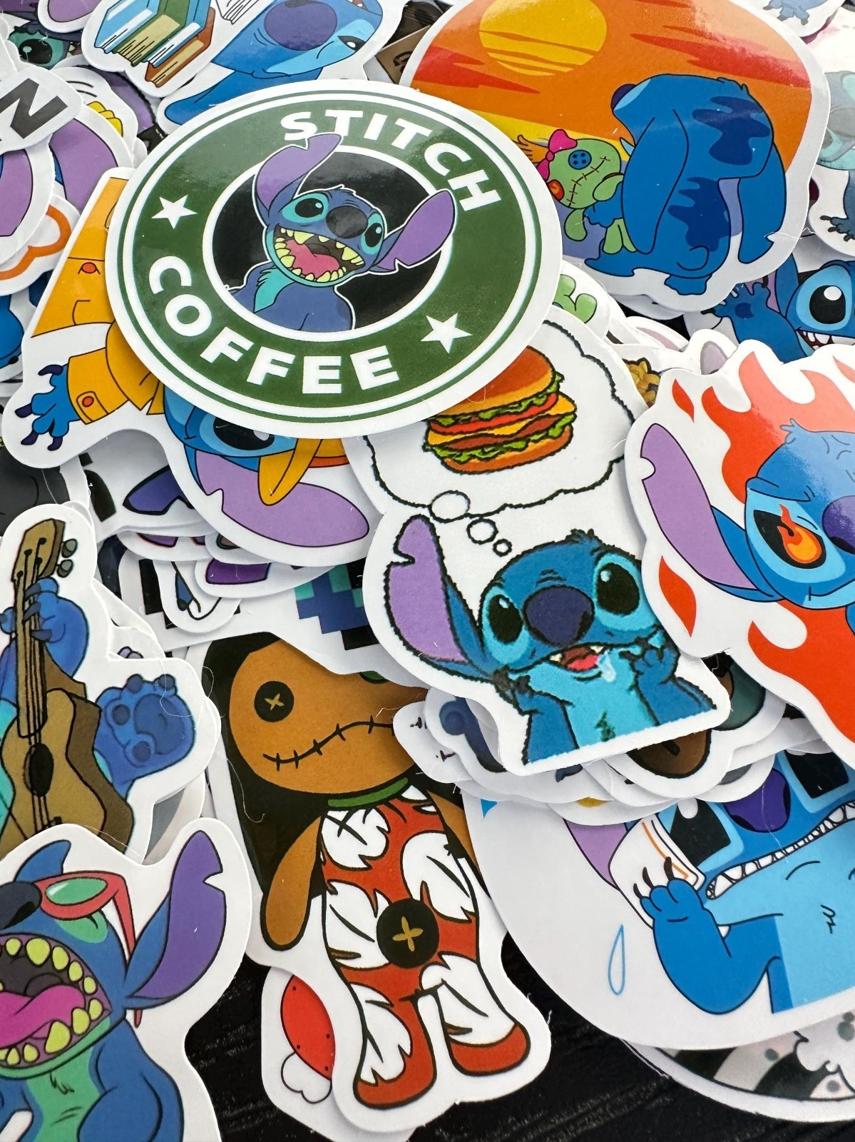 100 Lilo and Stitch Stickers | Waterproof Vinyl Pack