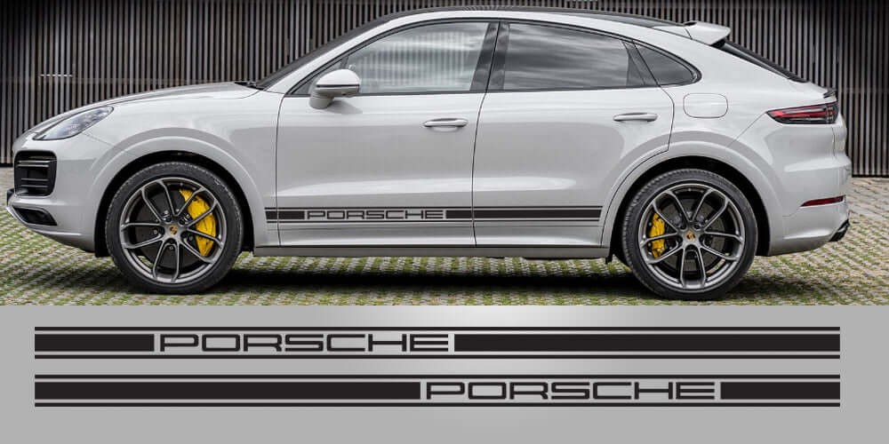 Aftermarket Cayenne Side Stripes