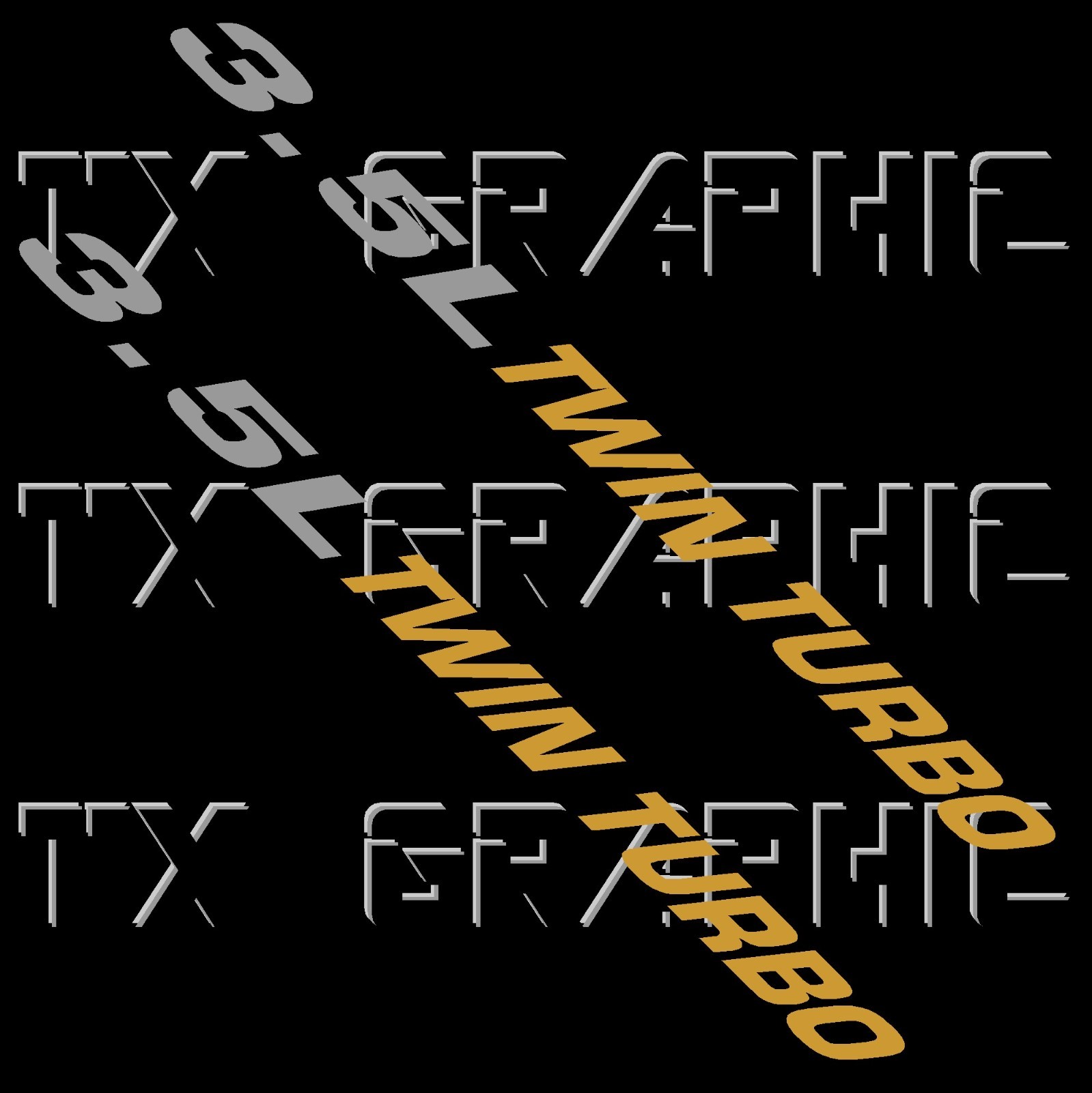 3.5 L LITER CC TWIN TURBO DECAL STICKER FORD ECOBOOST V6 ENGINE F-150 (PAIR)