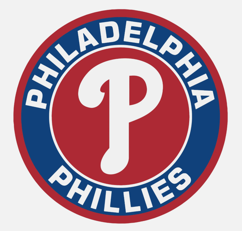 Philadelphia Phillies Baseball MLB Decal Sticker Car Truck Mirror Phone Bumper