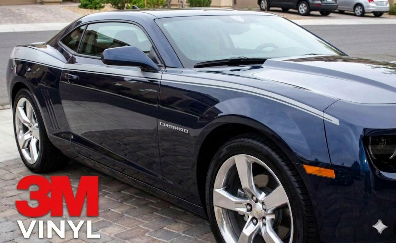 Side Stripes Decal Fits: Camaro 2010 – 2015 LS SS LT Graphic on 3M Vinyl