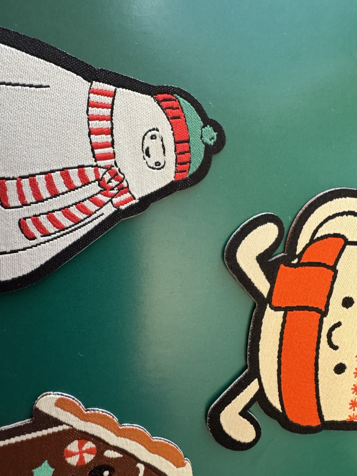 2025 Target Fun 3 Sticker / Fabric Patch Holiday Christmas Rare Promo 🎯 Unique