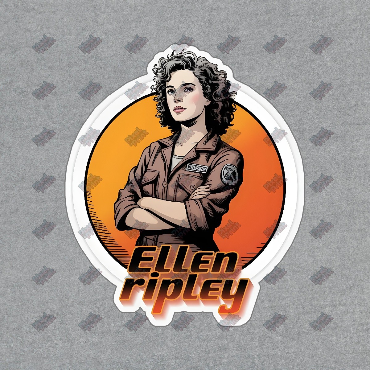 Ellen Ripley Retro Inspired Art Sign Sci Fi Decor Alien Movie #8758