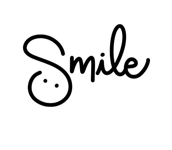 Smile Vinyl Decal Sticker Car Truck Window Laptop Sticker Cute Smile face